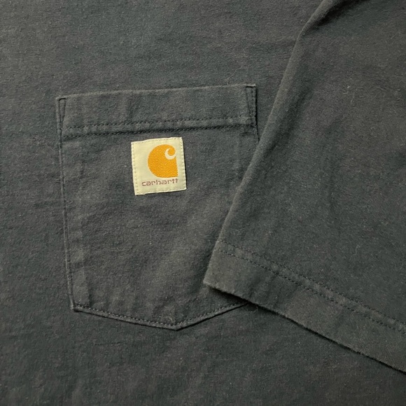 Carhartt Blue Original Fit T-Shirt Size 2XL Tall - Picture 2 of 5